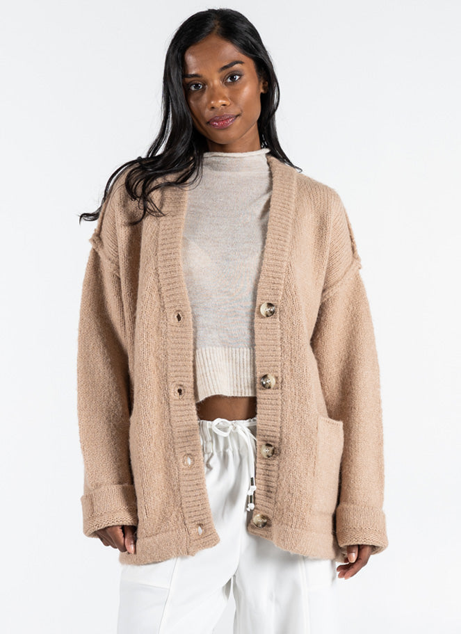 Oversized Button Cardigan – Buy C'est Moi - Canada