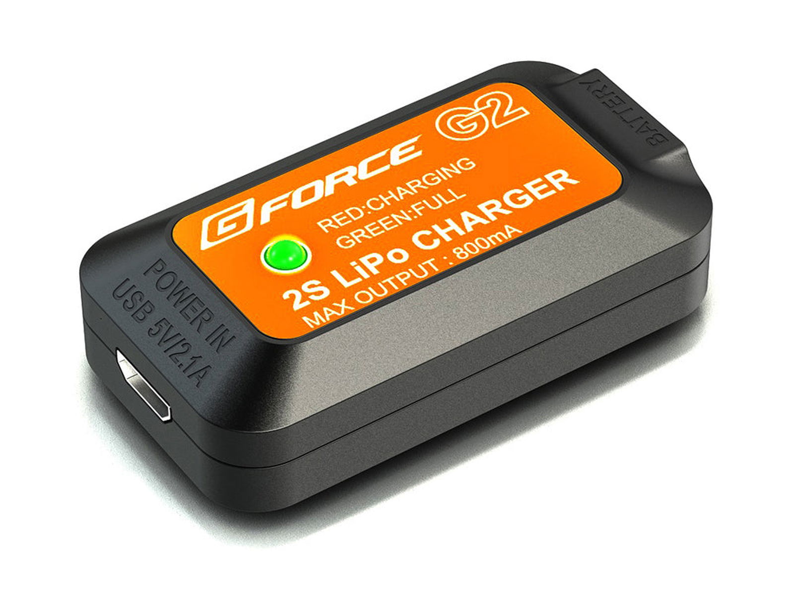Banzai Hobby - G-FORCE G0159 G2 2S LiPo Charger - BanzaiHobby