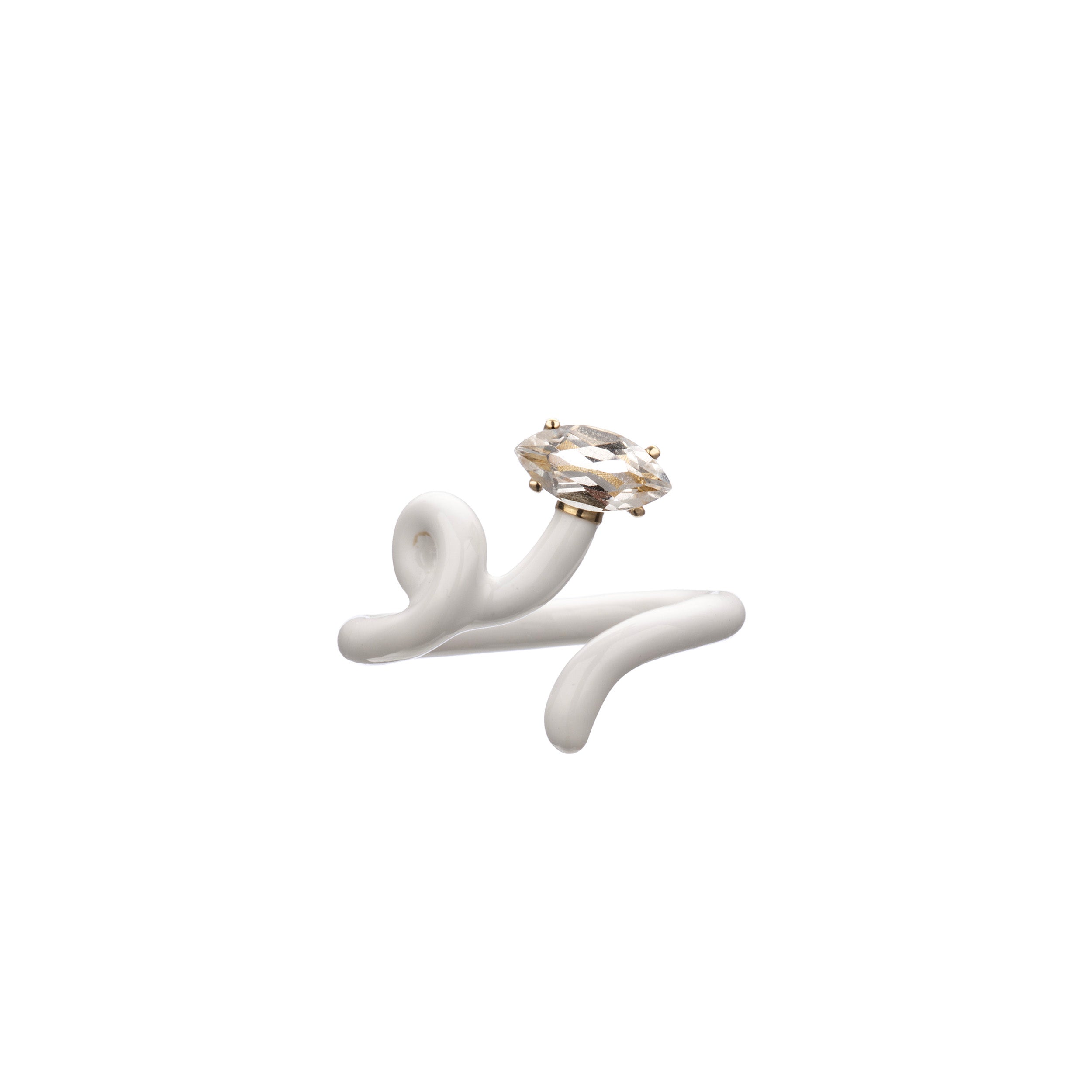 BABY VINE RING ~ IN WHITE – Bea Bongiasca