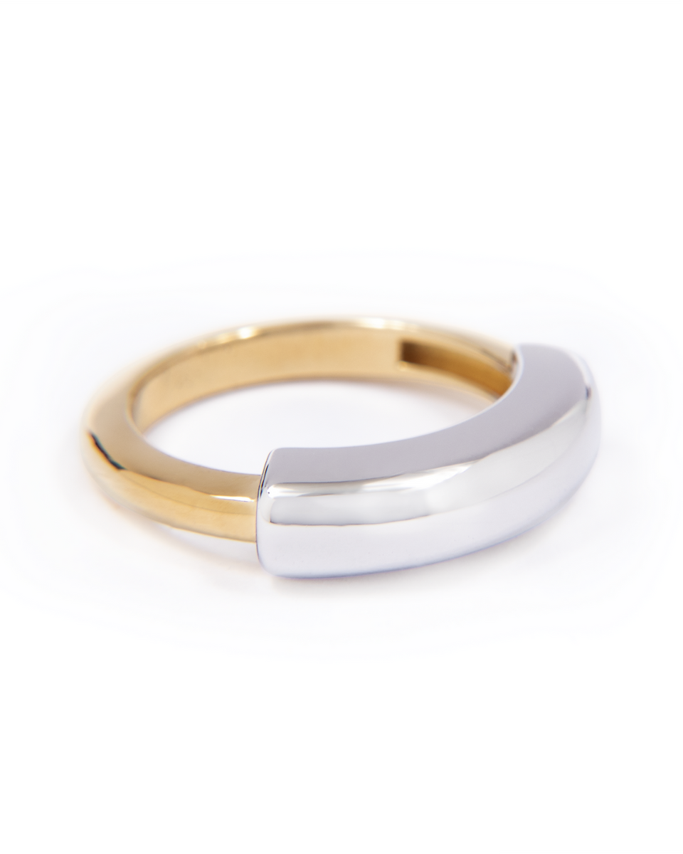 Nova Mixed Metal Ring – Belinda Jewelz