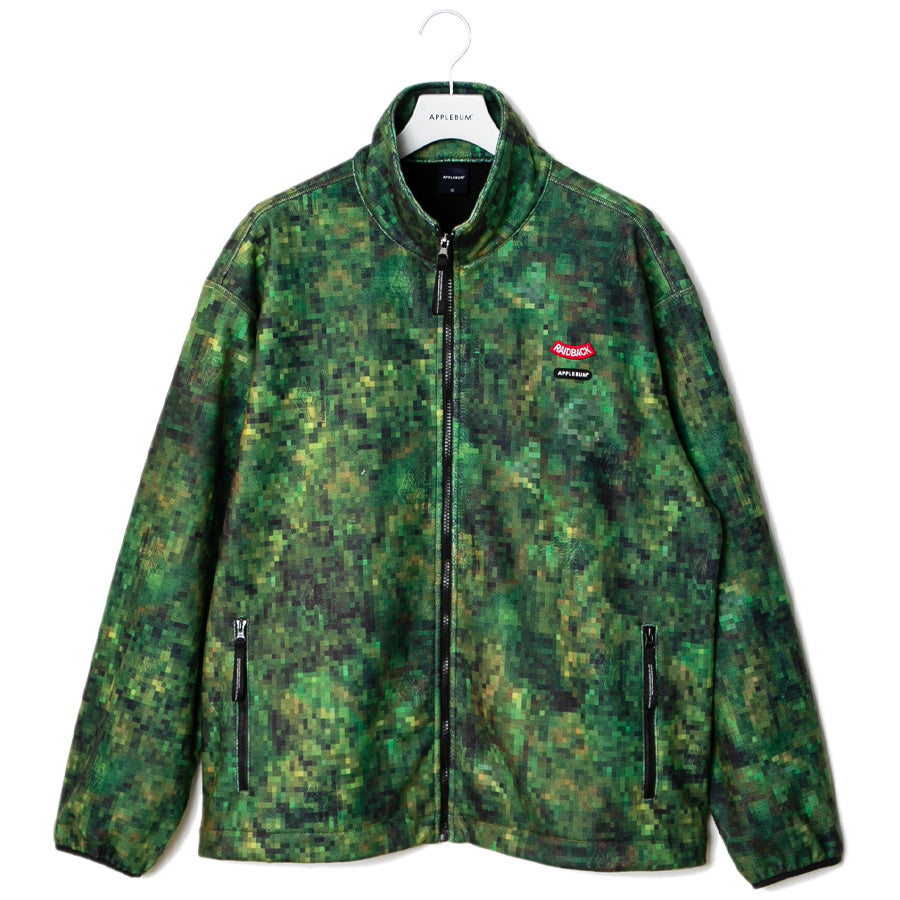 APPLEBUM× raidback fabric ( アップルバム ) PIXEL CAMO FLEECE