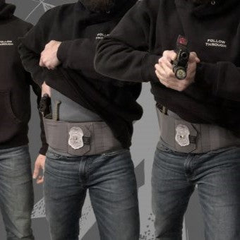 Unity Tactical Clutch Belt Gray – Black Trident® - Special Purpose