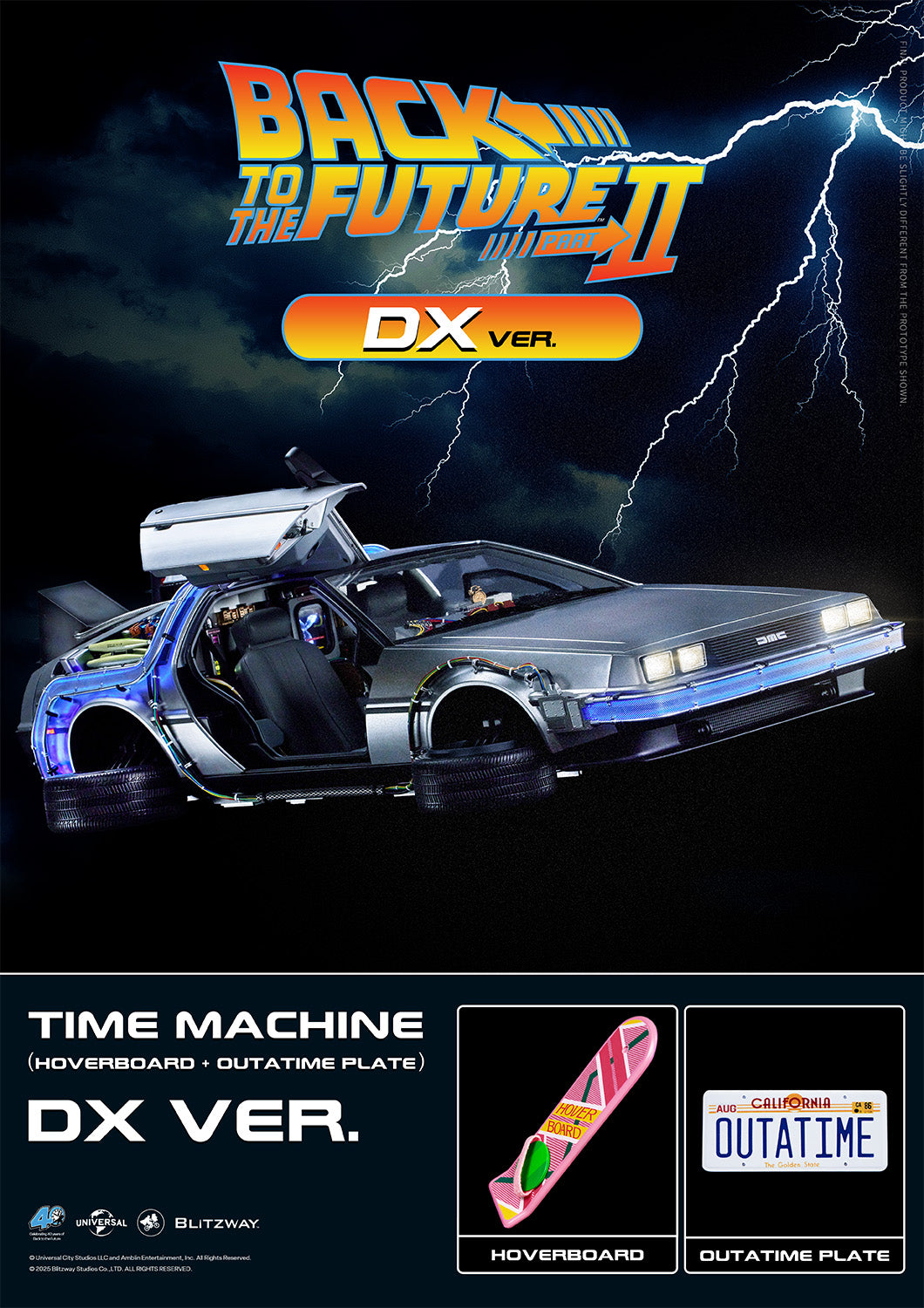 バック・トゥ・ザ・フューチャー PART2 「タイム・マシン」DX. Ver