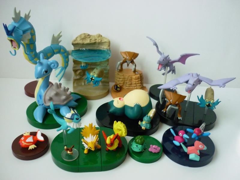 立体ポケモン図鑑 ぜんこくばん 第一集 グライガー ノコッチ 立体