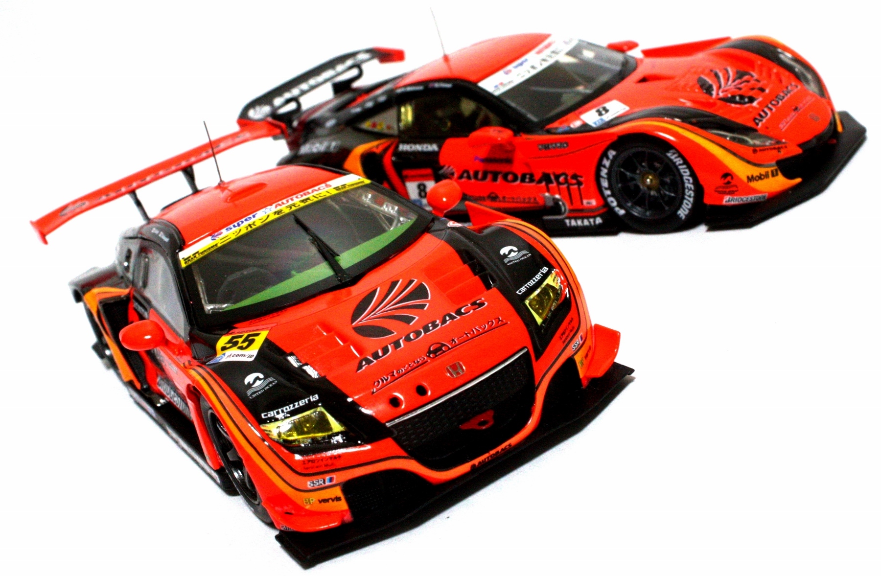 EBBRO 1/43 SUPER GT 2013 Rd.4 SUGO ARTA GT500 & 300 W WINNER SET
