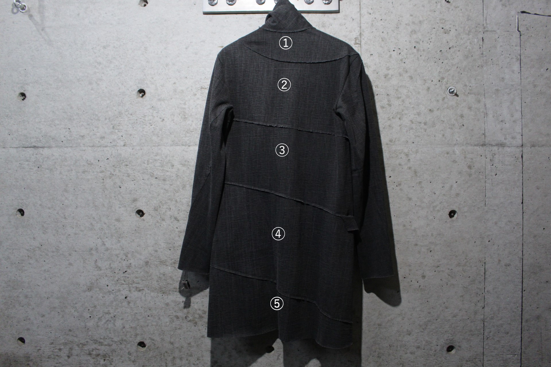 m.a+ (エムエークロス) C174- JM8 SPIRAL BODY UNLINED COAT を解説し