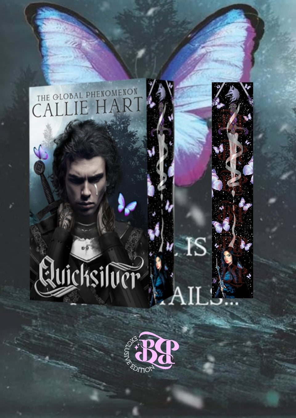 Quicksilver by Callie Hart Exclusive Edition with Painted Edges