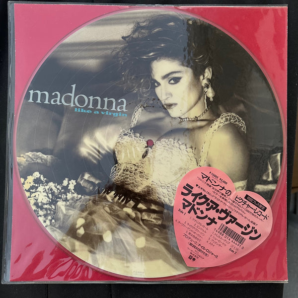 Madonna - LIKE A VIRGIN (Official Japan 80s) LP Picture Disc Vinyl
