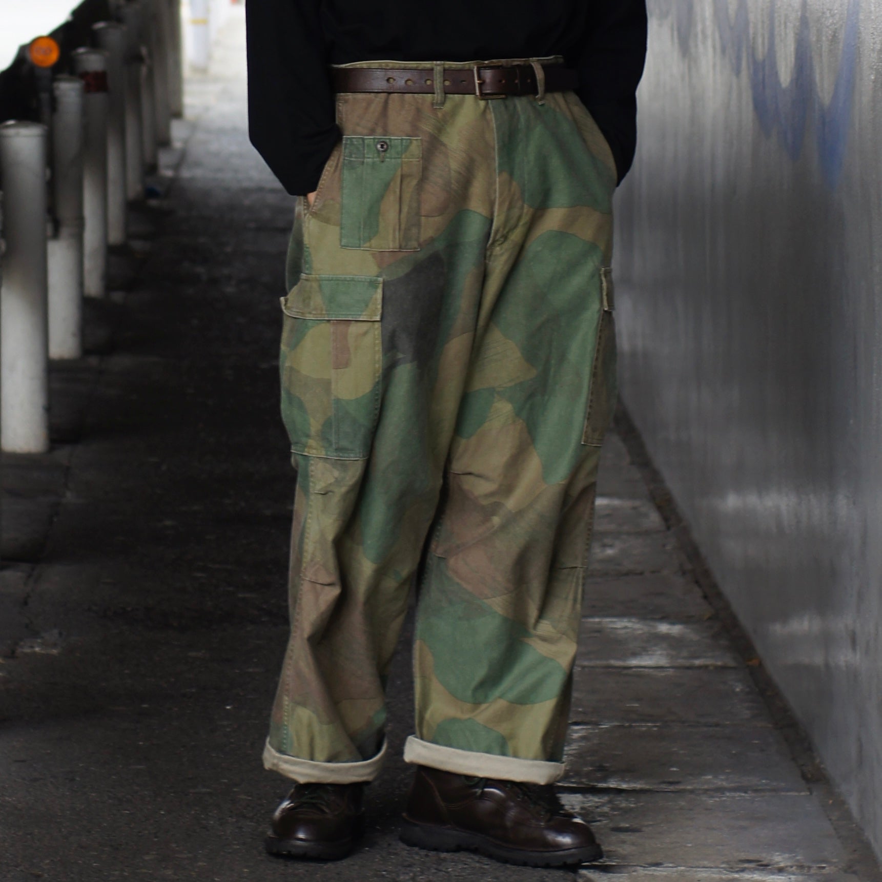 待望の入荷》ARMY CARGO PANT - FADE CAMO – ナイジェル・ケーボン