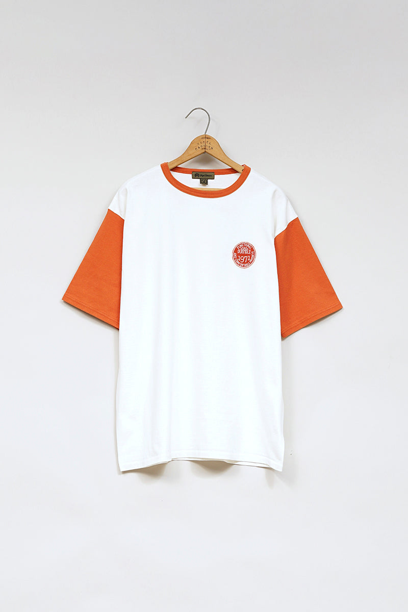 ナイジェル・ケーボン】MAN / ベースボールワッペンTシャツ / BASEBALL