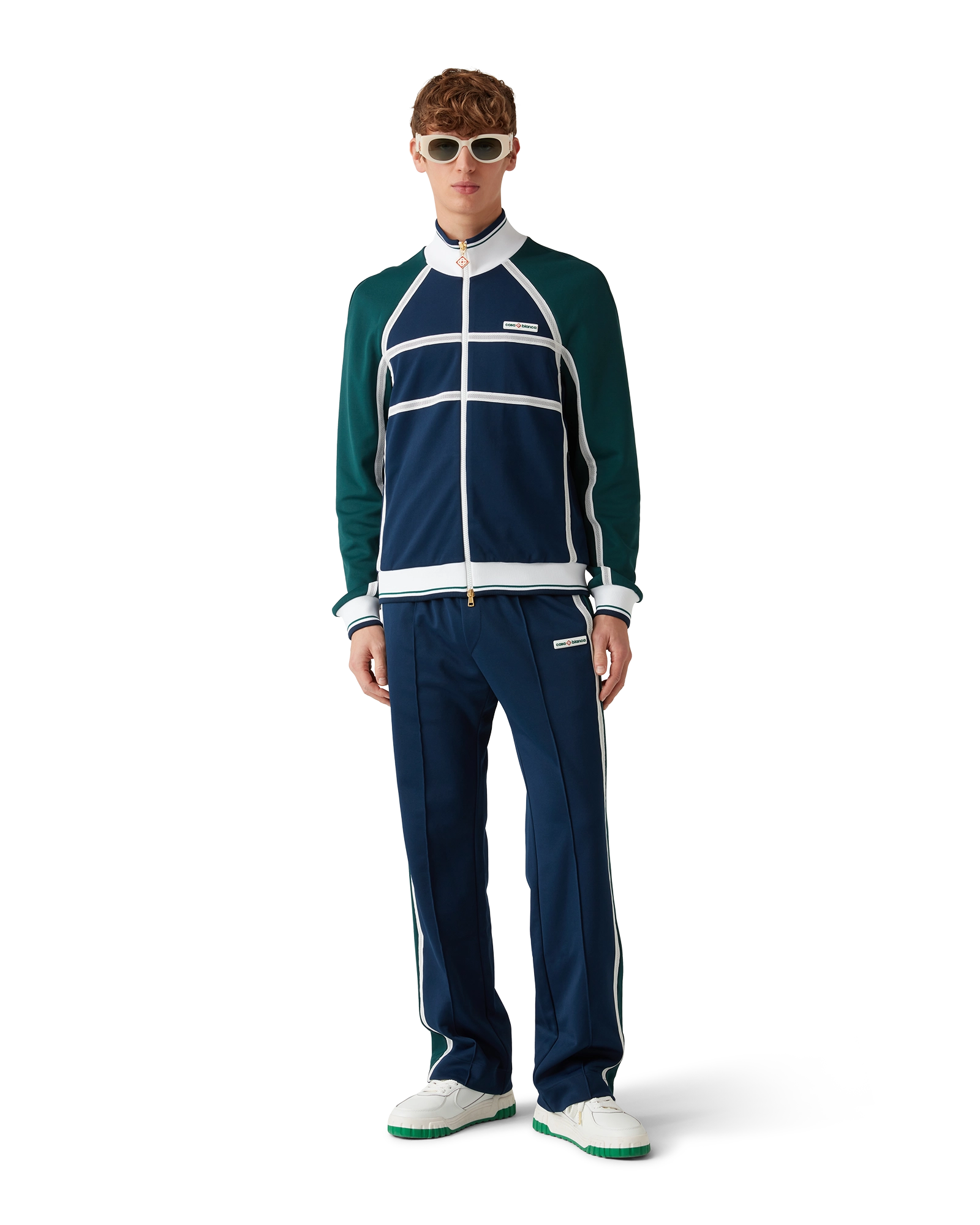 Mesh Tape Track Jacket | Casablanca Paris