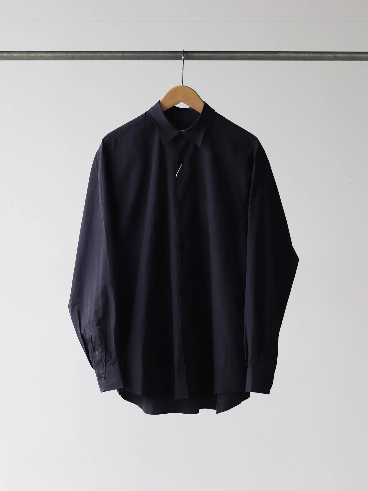 COMOLI コモリシャツ NAVY | CASANOVA&CO (カサノヴァアンドコー