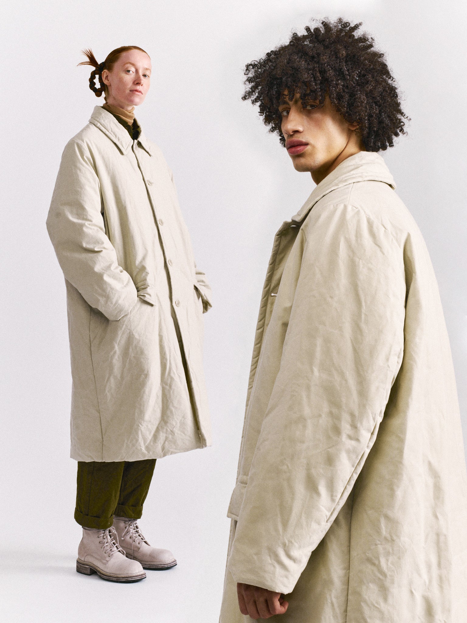 MILU COAT - H WAX - CLAY – Casey Casey