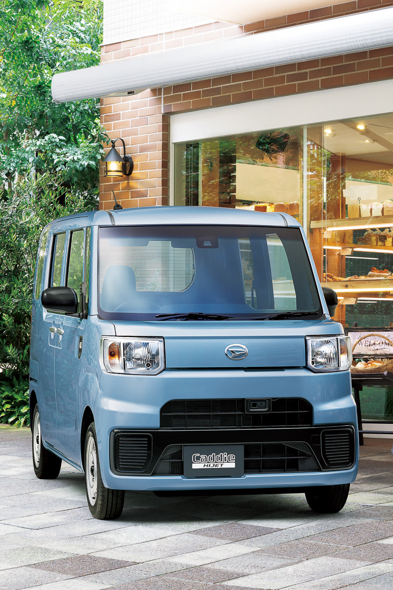 ダイハツ、FFレイアウトの新ジャンル軽商用車「ハイゼット キャディー