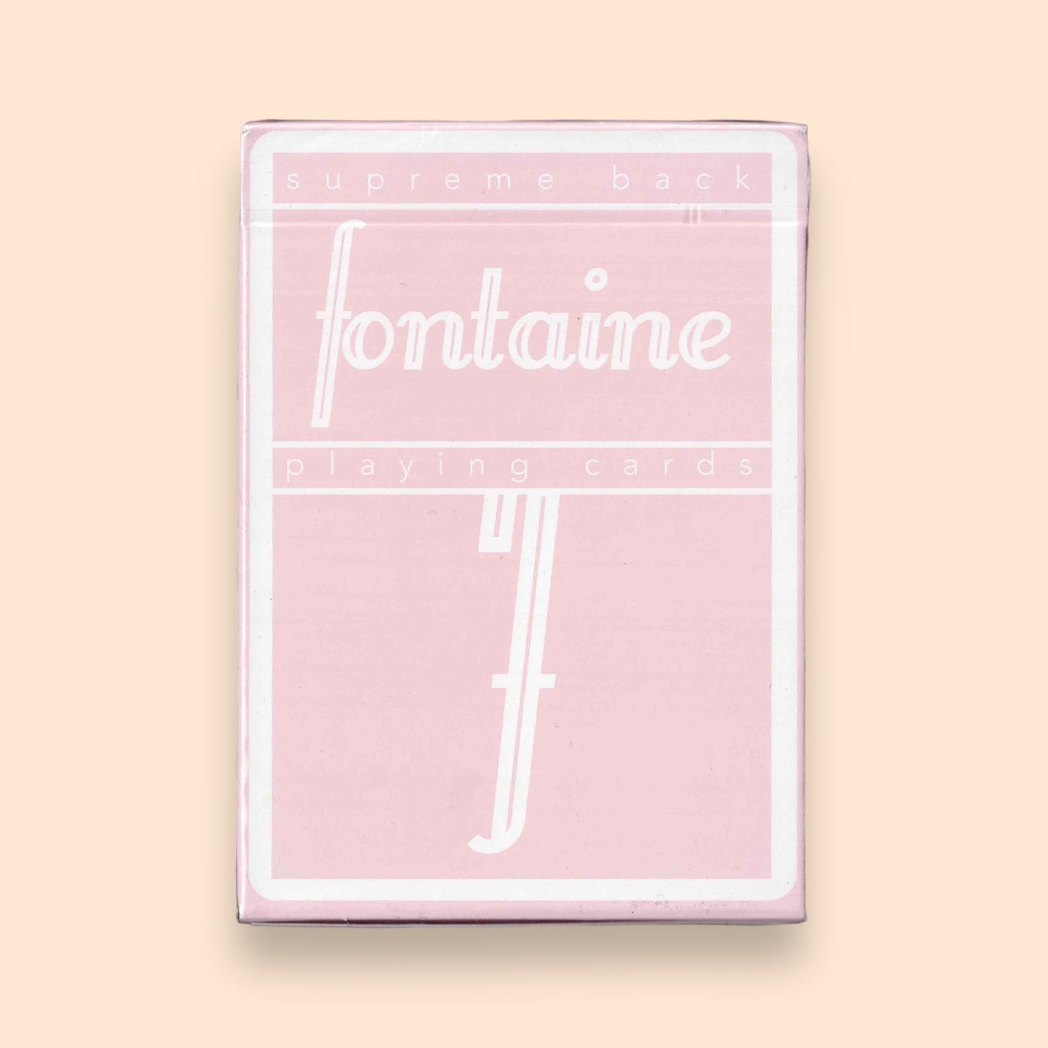 Pink Fontaine Playing Cards – Cardvo