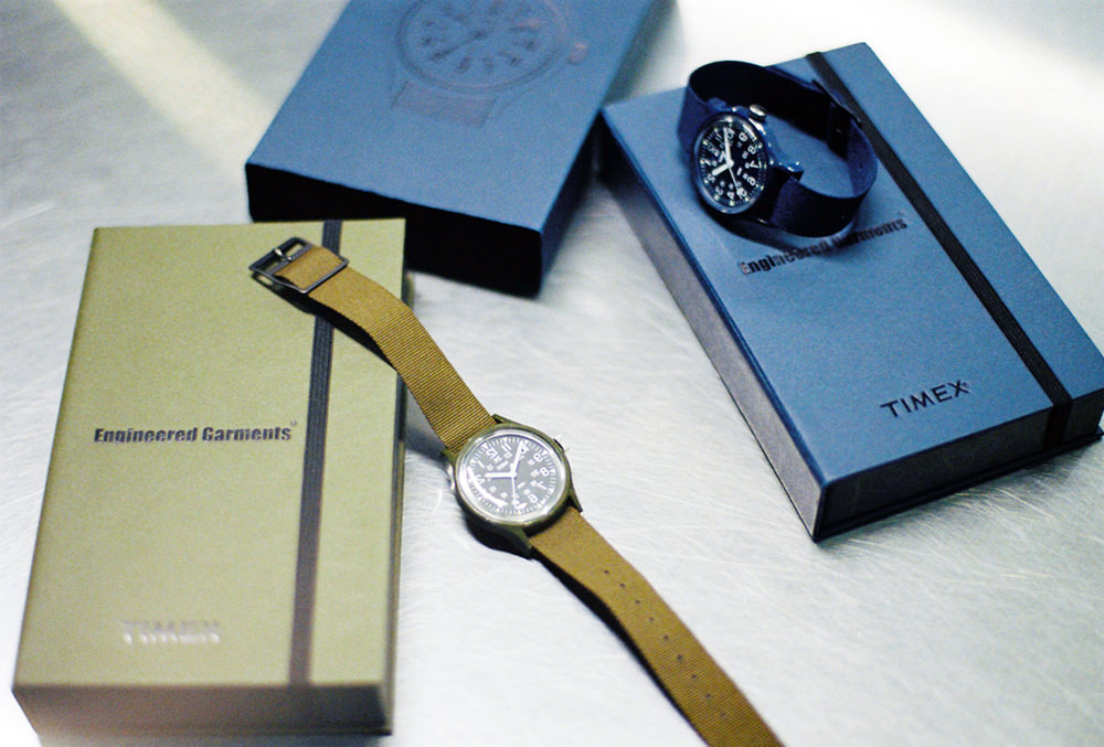 ENGINEERED GARMENTS × TIMEX × BEAMS BOY