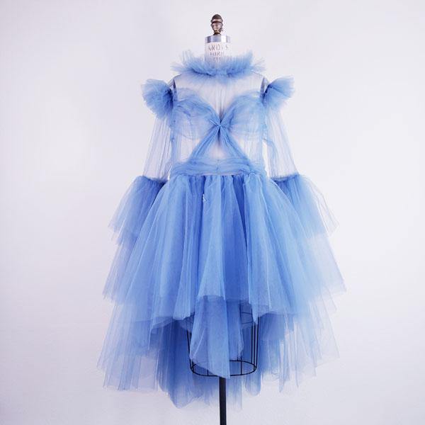 The Tulle Fairy Blue Tulle Dress – ChicCityVintage