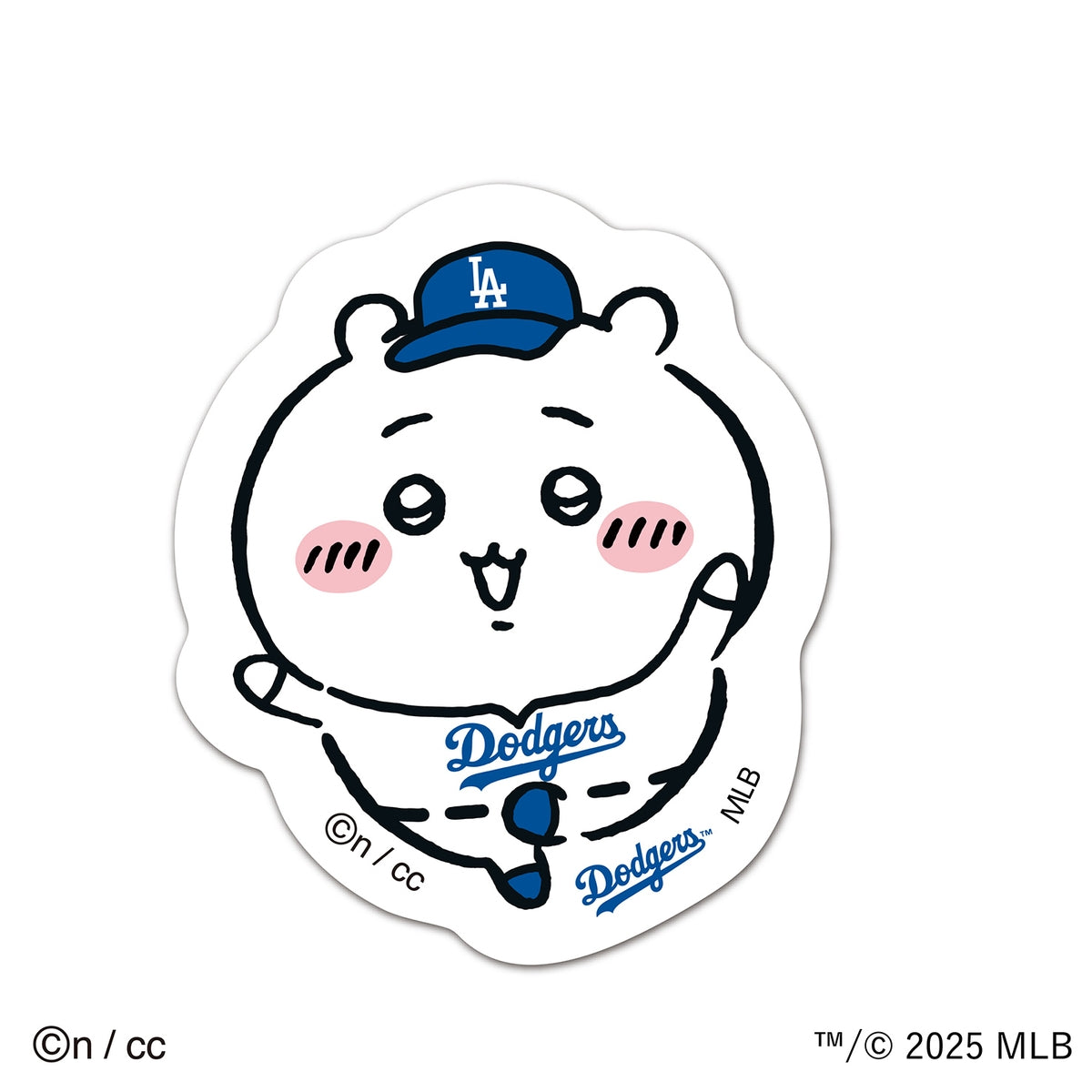 ちいかわ×MLB TOKYO SERIES ダイカットステッカー①ちいかわ