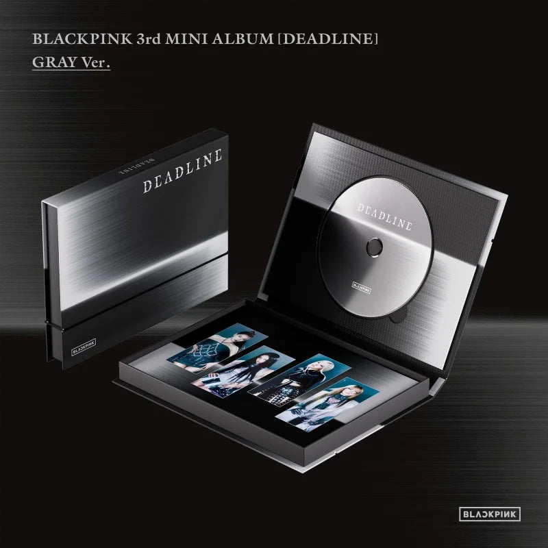 Pre-Order] BLACKPINK 3rd Mini Album - DEADLINE (Gray Ver