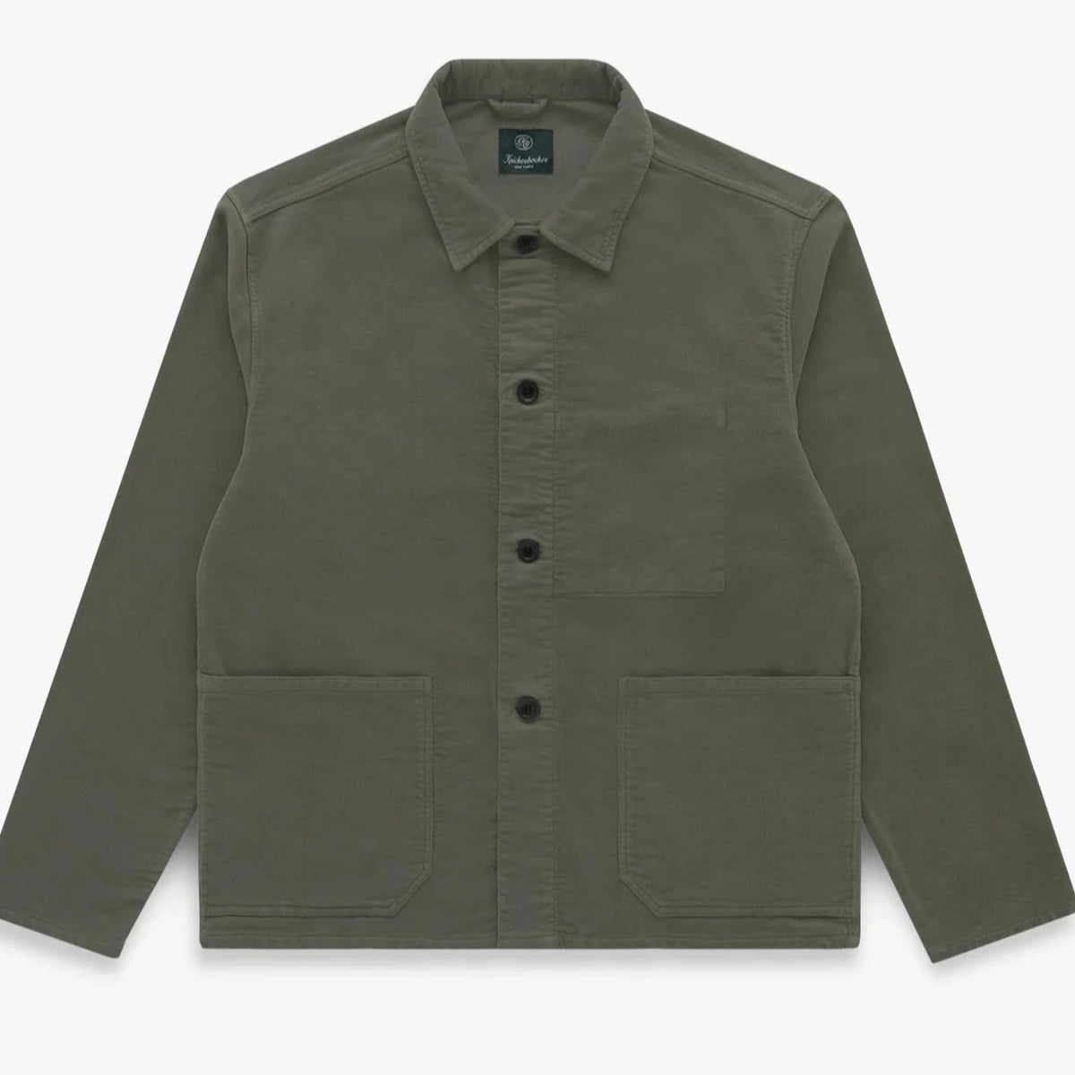 Knickerbocker - French Moleskin Jacket in Olive – City Workshop