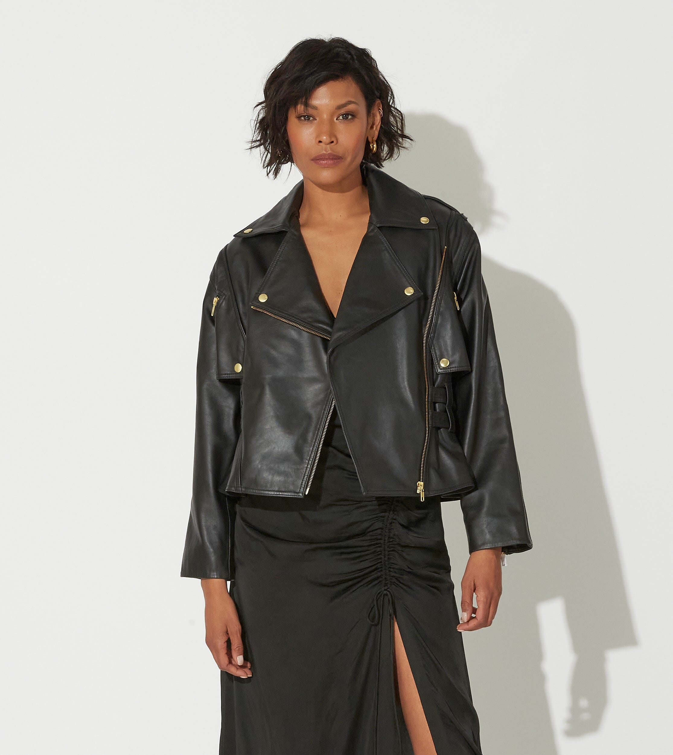 The Maeve Leather Jacket | Cleobella