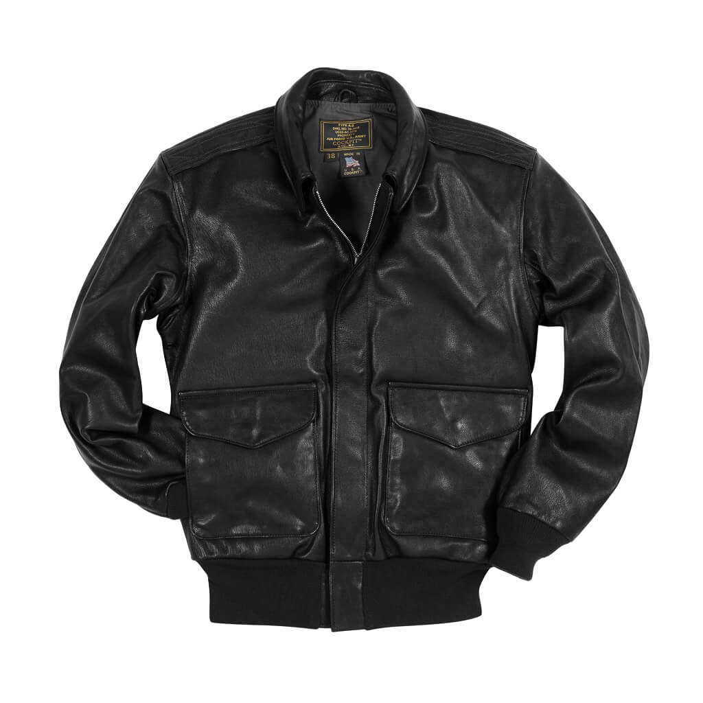 U.S. Air Force A2 Bomber Flight Jacket for Pilots | Cockpit USA