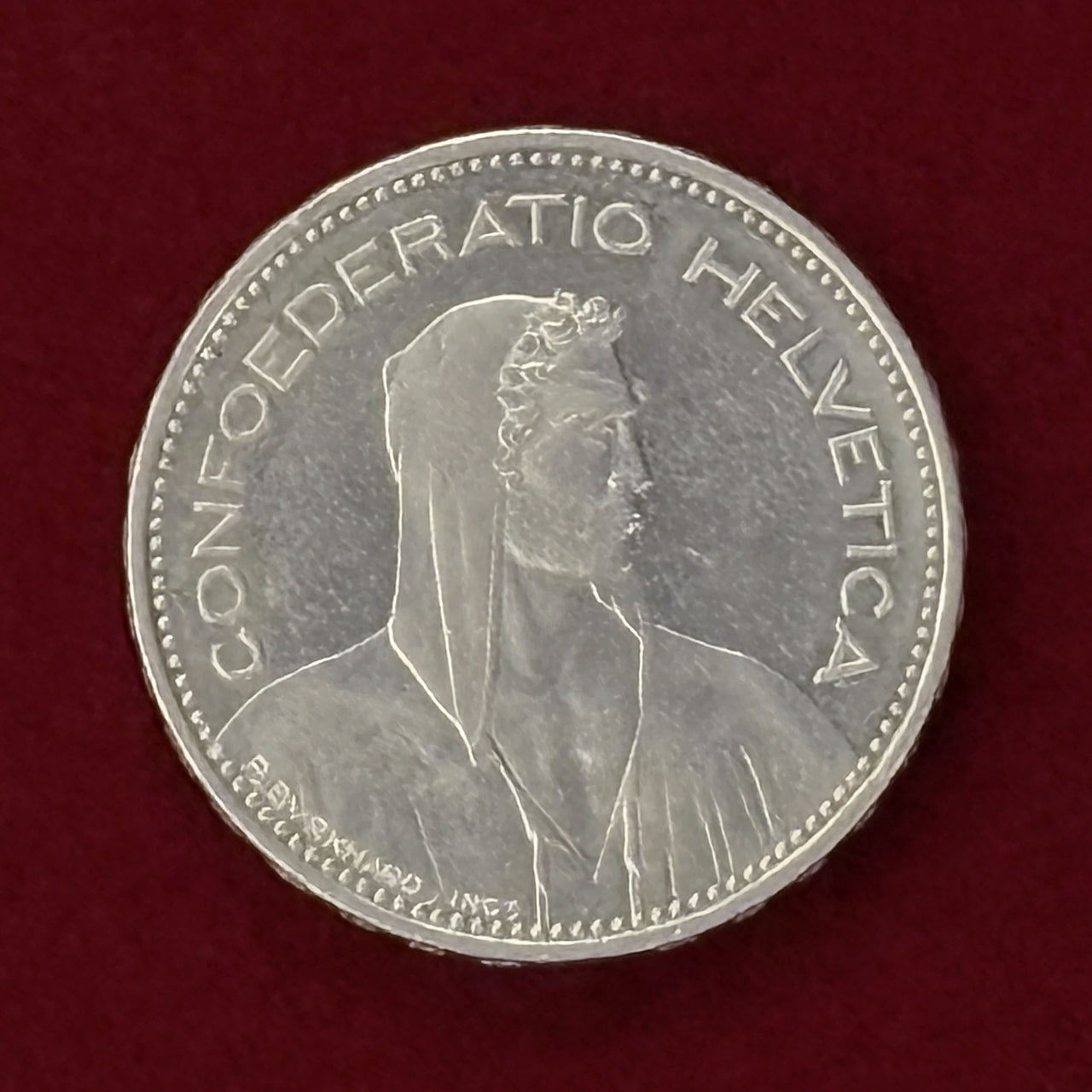 スイス】5フラン 白銅貨［C-0000735］ – ワールドコインズ・ジャパン