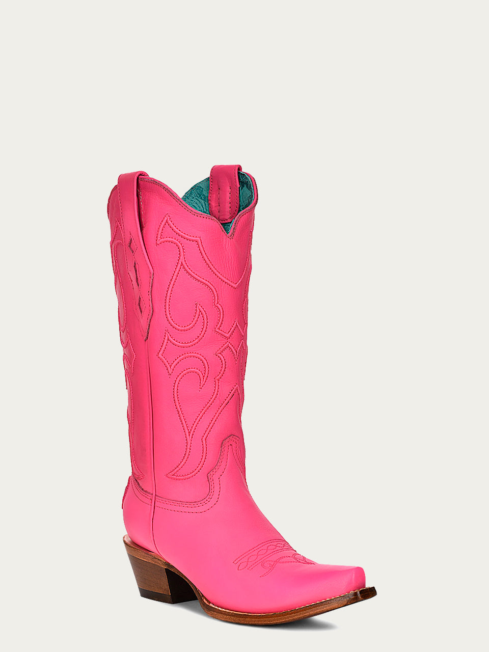 Z5138 - WOMEN'S EMBROIDERY FUCHSIA SNIP TOE COWBOY BOOT – Corral