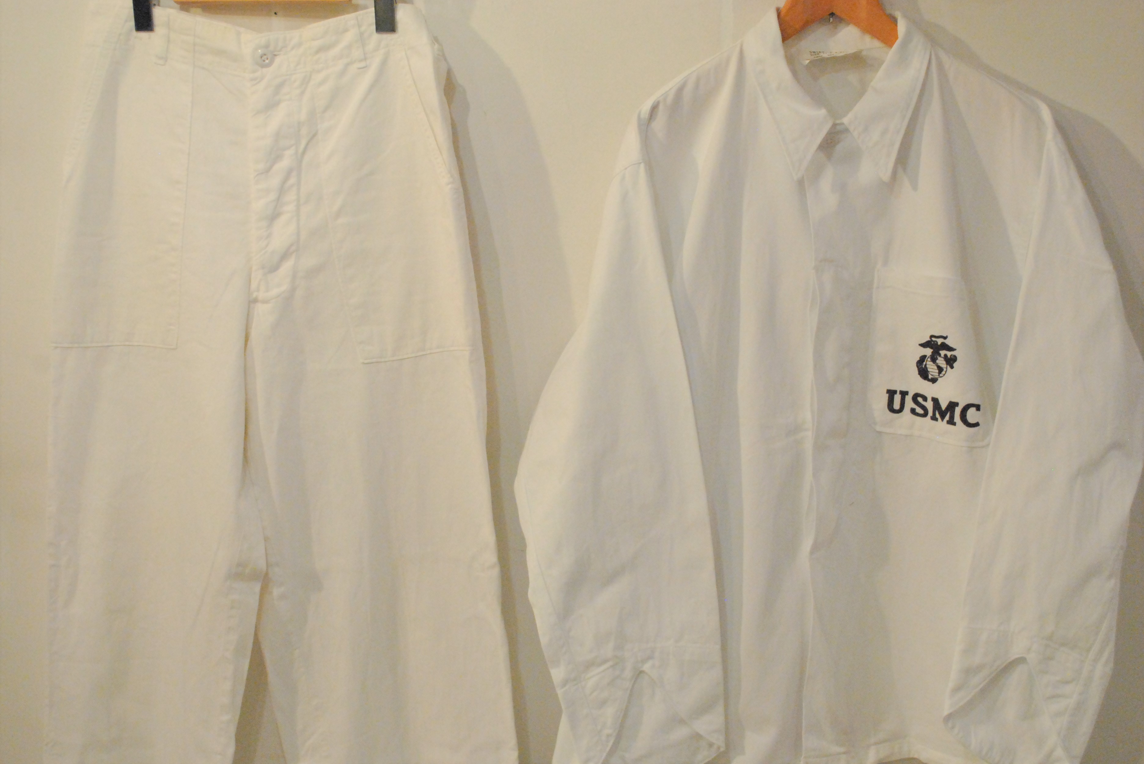 DEADSTOCK 50's USMC FOOD HANDLER JACKET & 70's US ARMY FOOD