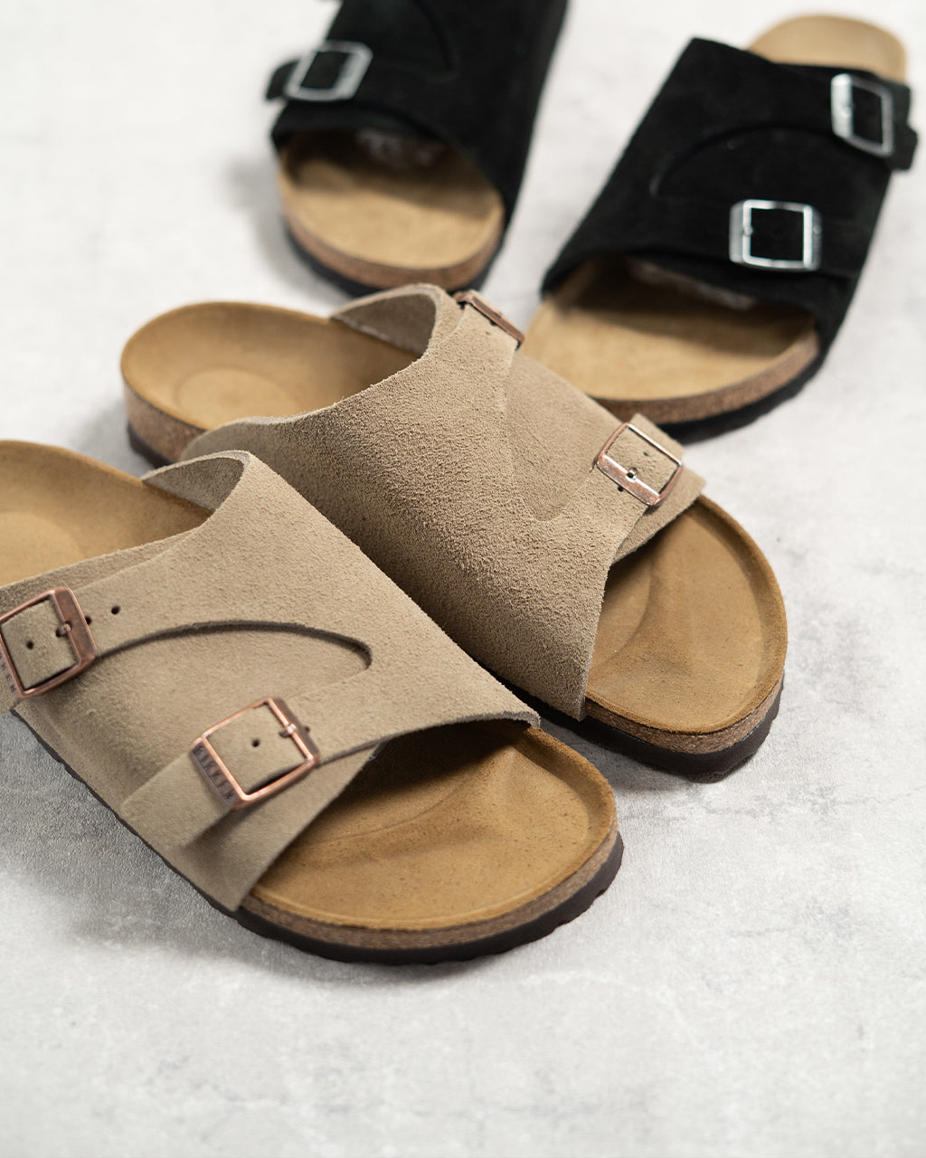 BIRKENSTOCK ZURICH LEVE チューリッヒ スエードレザー ベルトサンダル