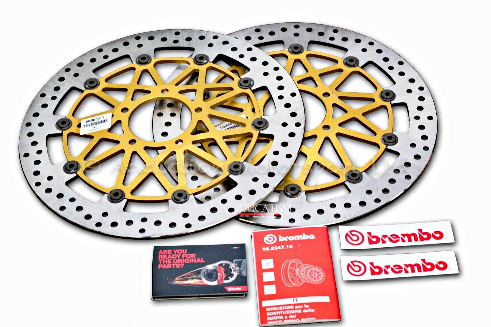 あすつく brembo 208.B859.11 DUCATI パニガーレ V4/1299/1199/S/R 用