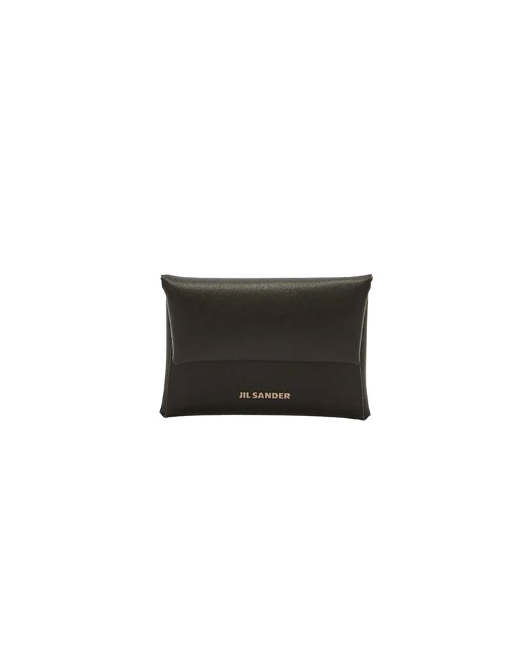 Jil Sander (ジルサンダー) AW24 FOLDED MINI PURSE / BLACK | Detail
