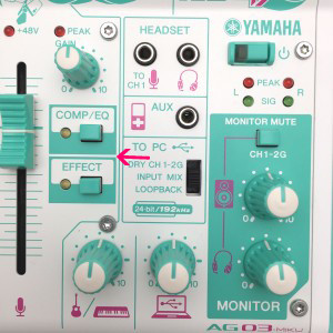 YAMAHA ウェブキャスティングミキサー AG03 MIKU (ミク)、他シリーズを