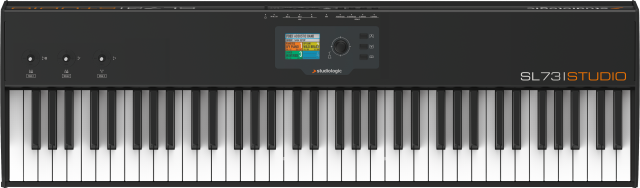 73鍵のハンマーアクションMIDIキーボード｜Studiologic、「SL73 Studio