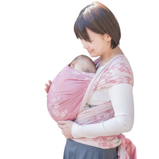 産後の抱っこを快適にするベビーラップはママの身体に優しく、新生児