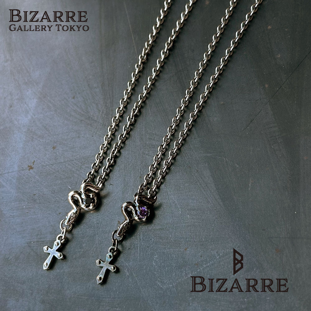 Bizarre/ビザール サーペントクロスシルバーペンダント（チェーン