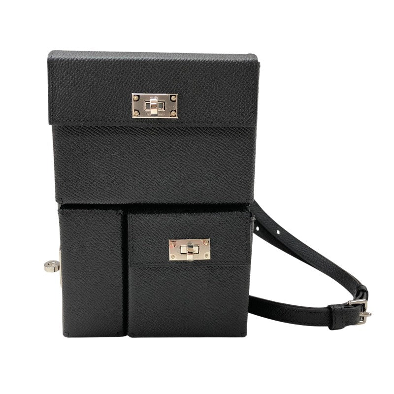 エルメス HERMES ケリー マルチポケットトゥーゴー W刻 ブラック