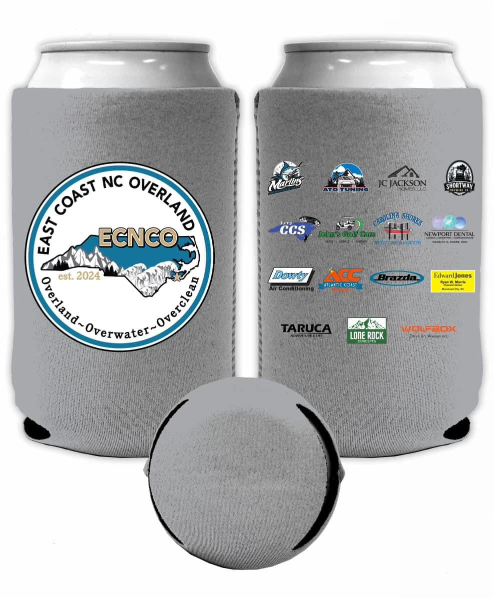 ECNCO koozie – East Coast NC Overland