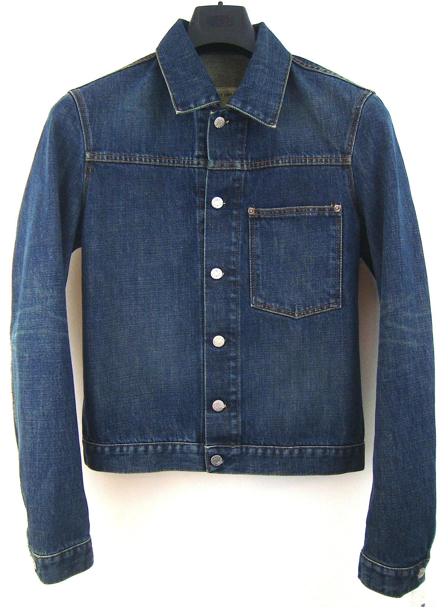 Helmut Lang 2004 Vintage Denim Slim 1-Pocket Jacket – ENDYMA