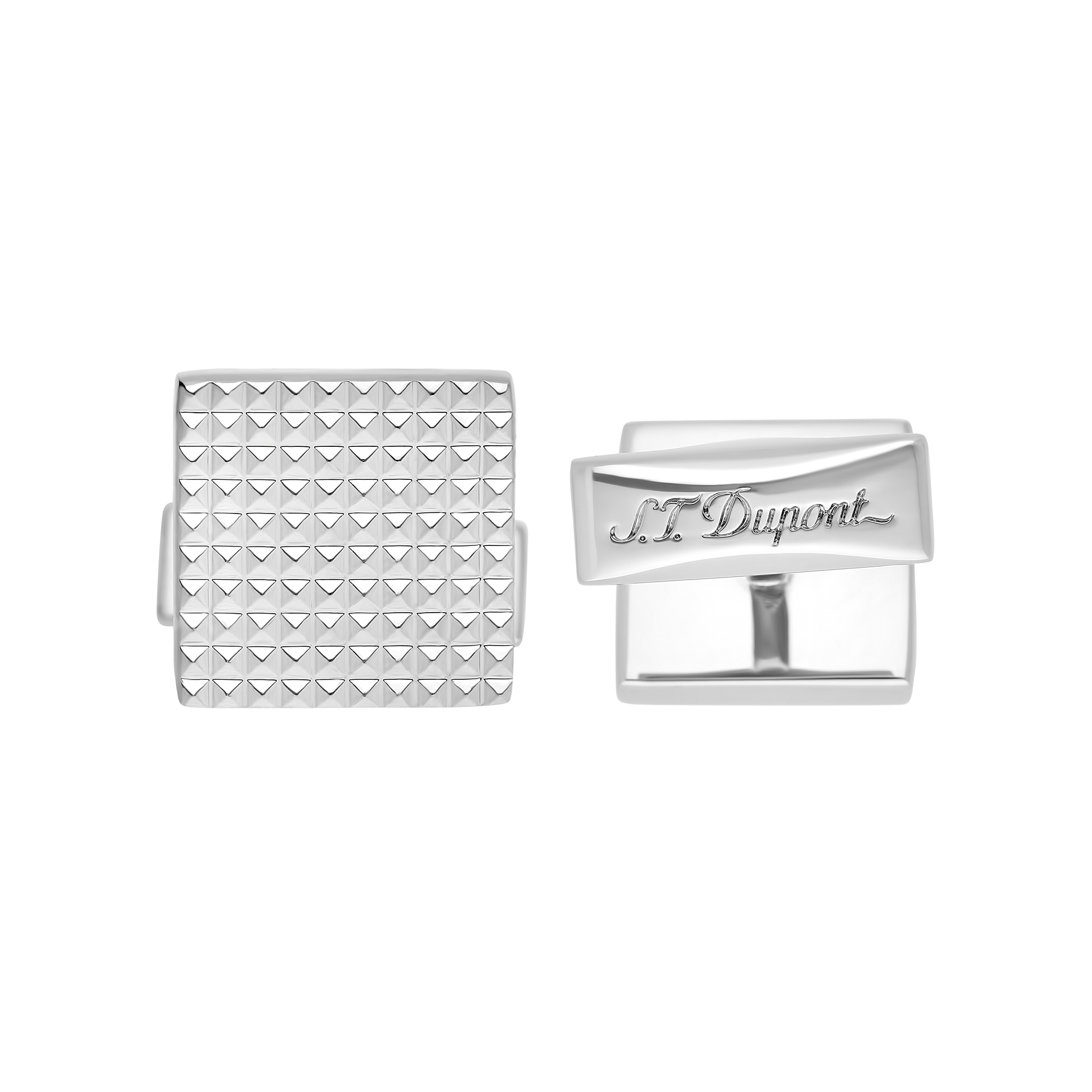Square Diamond Head Collection cufflinks - Luxury accessories