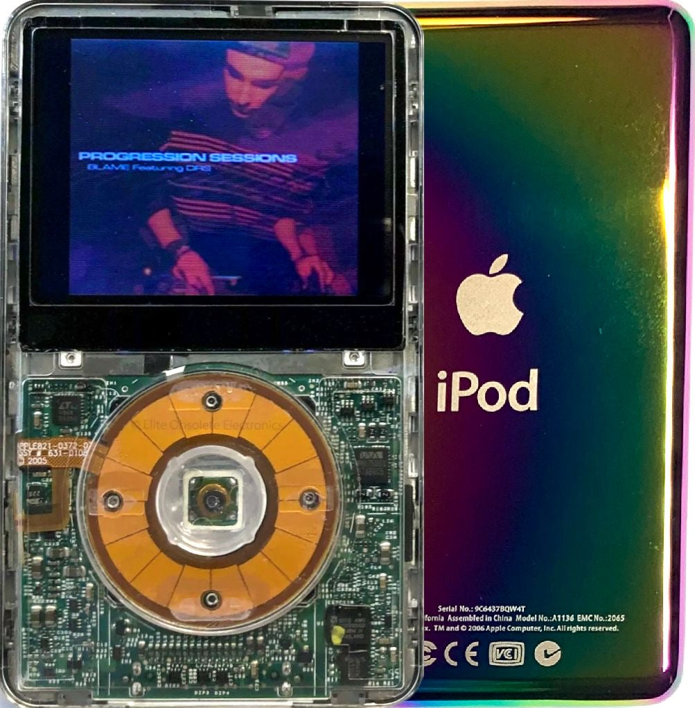 Elite Obsolete Electronics New iPod Classic Black Gray Red 80GB - 1TB