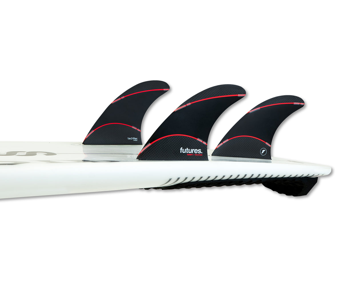 Jordy Signature Techflex (L) - Rake Surf Fins - Futures Fins US