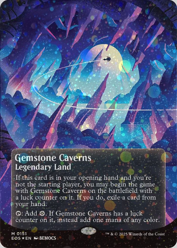Gemstone Caverns [151] [Borderless] [Poster] [Edge of Eternities