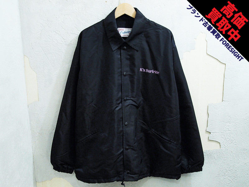 K's surfride × DAMA SURFBOARDS × SC SubCulture 'COACHES JACKET
