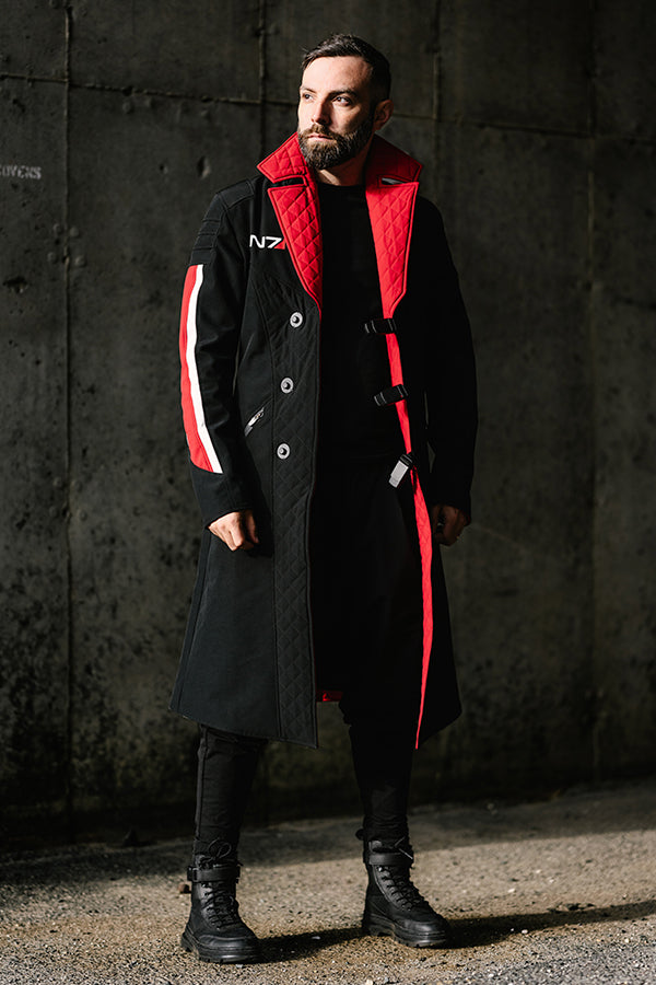 Mass Effect N7 Trench Coat by Volante – Official BioWare Gear Store