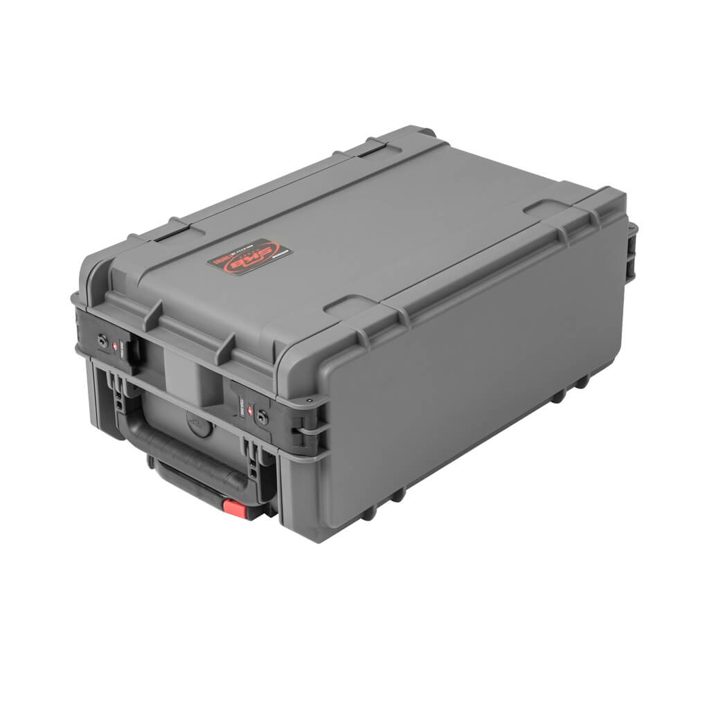 SKB Cases 3i-4U11G-W - 4U Injection Molded Carry-On Rack Case, Grey