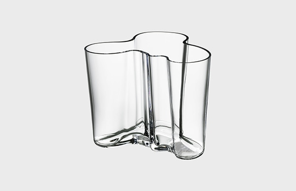 イッタラ フラワーベース / アアルトベース 160 mm クリア L [ iittala