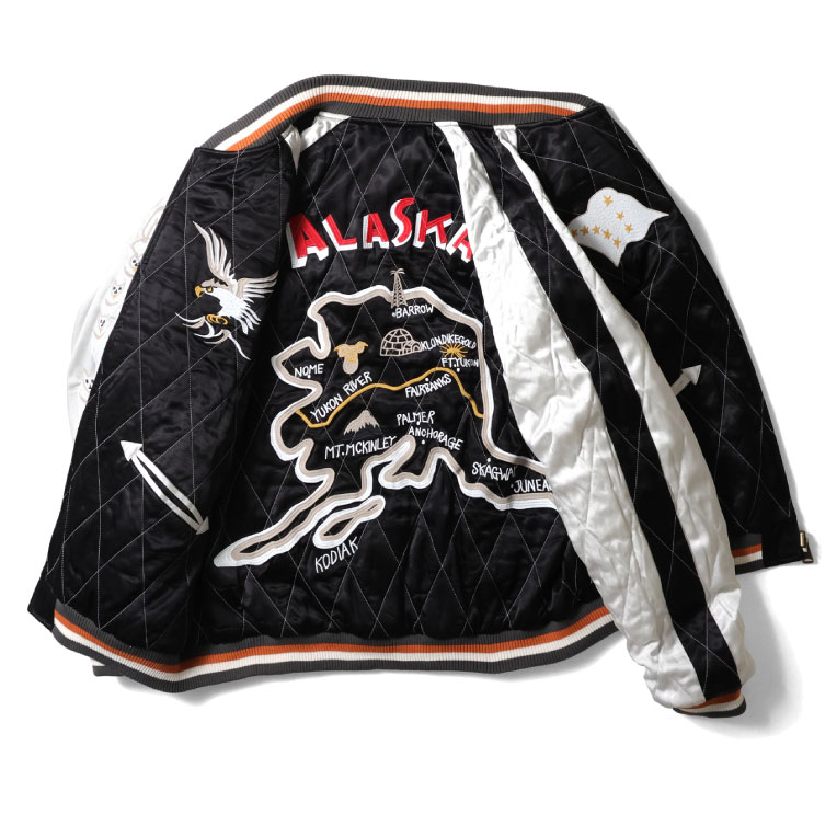 HOUSTON / ヒューストン 51390 REVERSIBLE SOUVENIR JACKET (ALASKA
