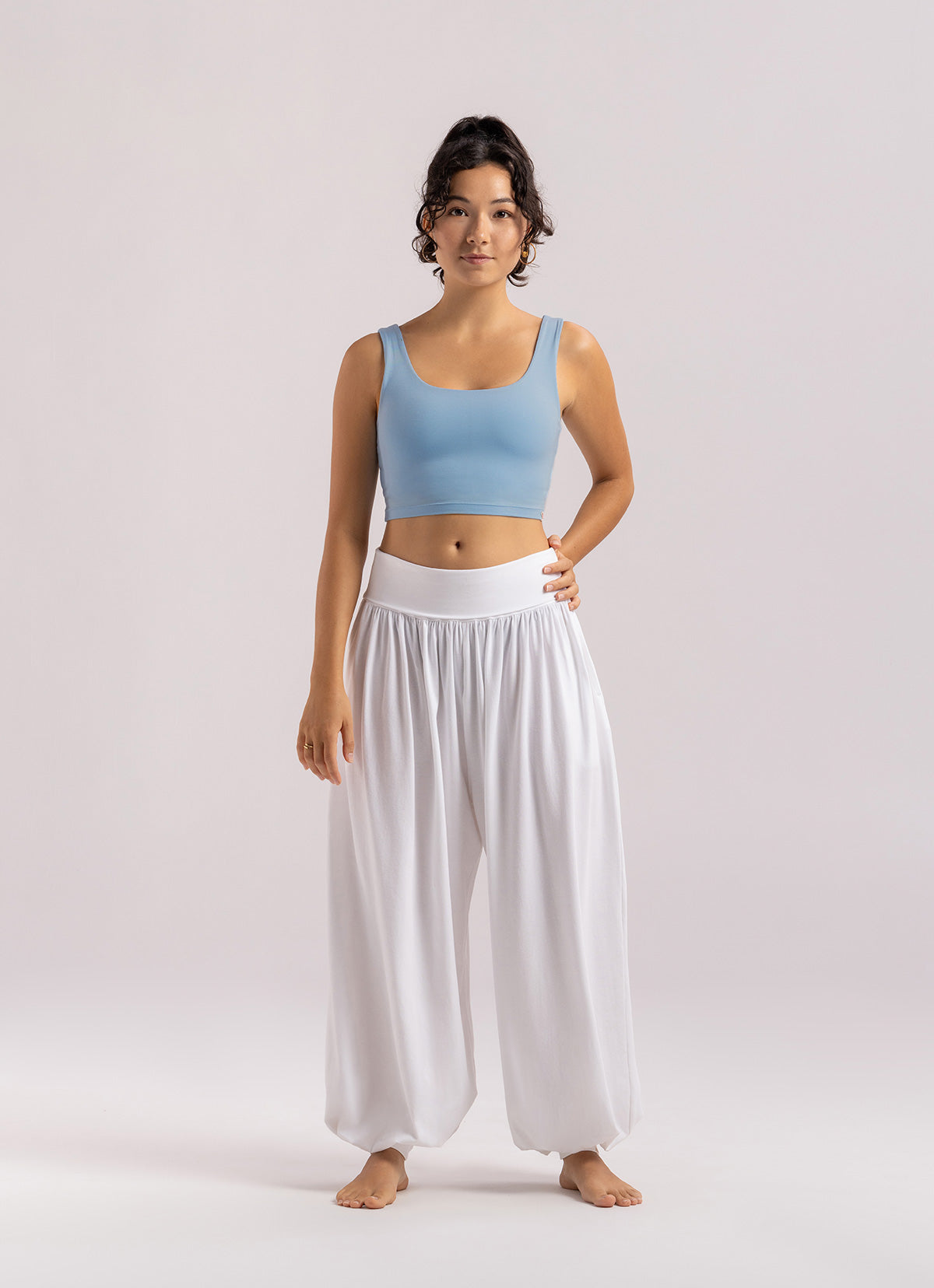 新品⭐︎BUDHI MUDRA Labu pants_Ballerina Labu pants_White – BUDHI
