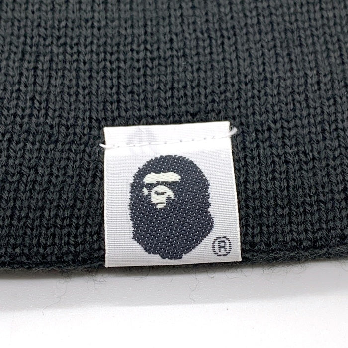 A BATHING APE アベイシングエイプ スワロフスキー フェイス ビーニー